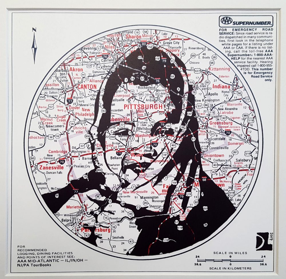 Sketched Maps by Dan Landau